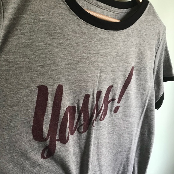 YASSS! Ringer Tee - Picture 3 of 4